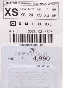 Zara Linen Blend Dress