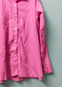 Pink Button-Down Shirt