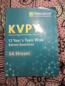 Resonance KVPY Book