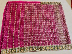 Elegant Ethnic Saree with blouse and peticot