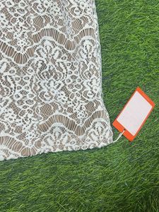 Sexy White Lace Party Dress - XS