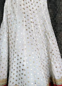 polka skirt/lehanga dress