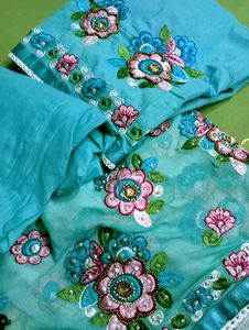 Heavy Dupatta Work Readimed XL Size Sut