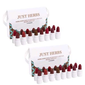 Just Herbs Lipstick Mini Kit - 16 Shades