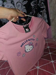 hello kitty crop top