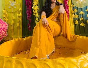 haldi outfit 💛💛💛