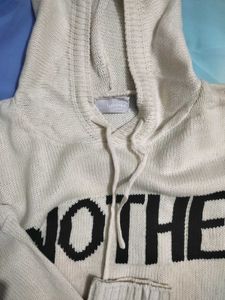 White Comfortable Sweater For Winter