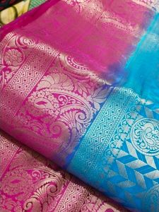 Blue Saree