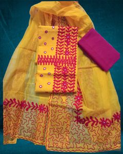 Super Net Kota Dress Material