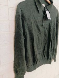 Green Knit Polo