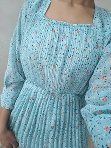 Floral Print Midi Dress