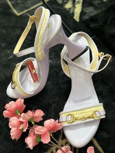 Stelatoes,Lavender Ankle Strap Heels