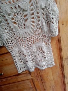 Crochet Knit Top