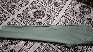 Green Casual Pants