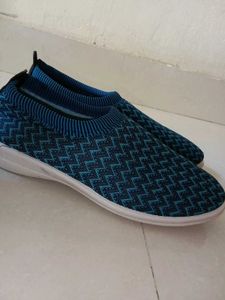Blue Casual Shoes