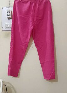 White &amp; Pink Kurta set
