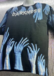 OVERSIZE PUFF PRINT T-SHIRT
