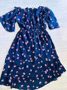 Combo 4 Floral Off-the-Shoulder Dress