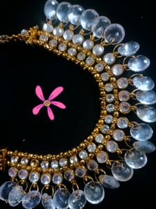 White Stone Necklace