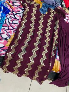 purple 💜 Sequin Salwar Suit