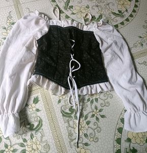 Off Shoulder Corset Top