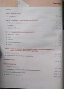 Class 11th Microeconomics By Sandeep Garg