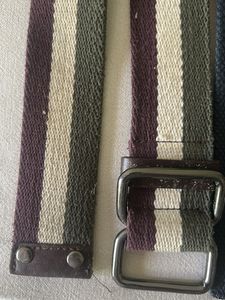 Assorted Canvas Belts - Set of 3