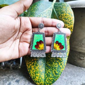 Flower Jhumka