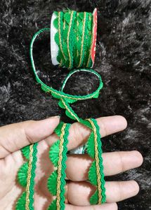 Green &amp; Gold Trim