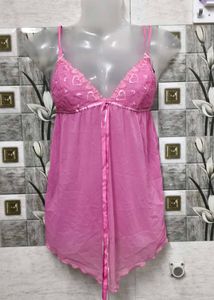 Pink Babydoll Lingerie