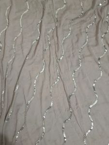 Chiffon Duppata With Sitara Work