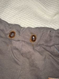 Cute Grey Baby Pants