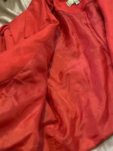 Red Cropped Blazer❤️🎯 Super Trendy And Cute 🥰🥰