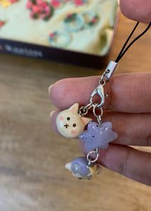 Handmade bag charm