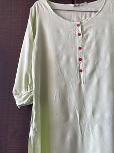 Pastel green Kurta