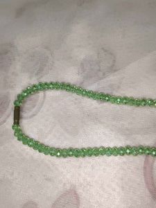 Green Crystal Necklace