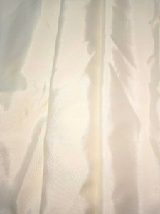Elegant White Satin Saree