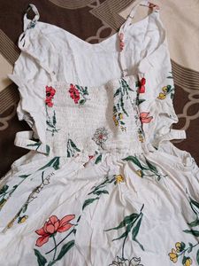 Floral Print Maxi Dress