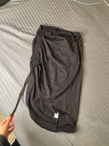 cutout side slit skirt