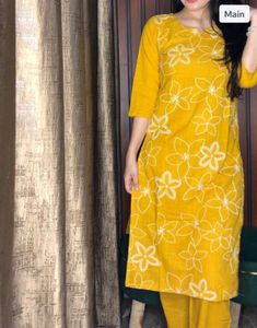 Elegant Yellow Kurta Set
