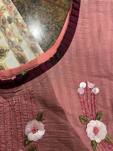 Peach Kurti