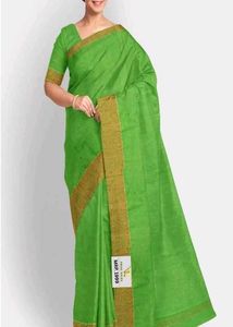 Elegant Green Saree