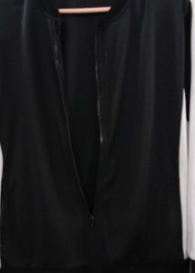 Black &amp; White Track Jacket
