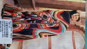 Packed Georgette saree.