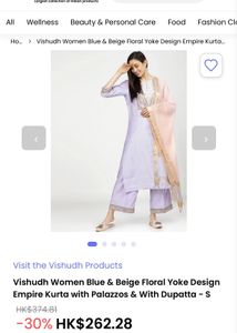 Elegant Vishudh Kurta Set