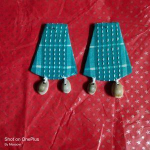 Handmade cowrie earrings
