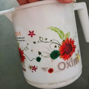 Green Bucket And White Mug