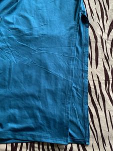 Blue Bodycon Slip Dress