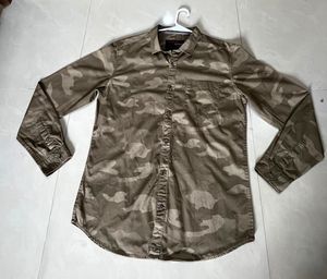 Highlander Men Camouflage Printed Shirt