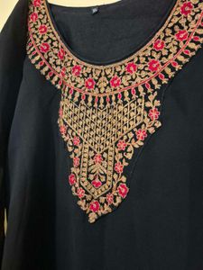 Elegant Black Kurta